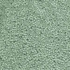 Miyuki Rocailles Beads 1,5mm 2028 matt luster Seafoam 11gr